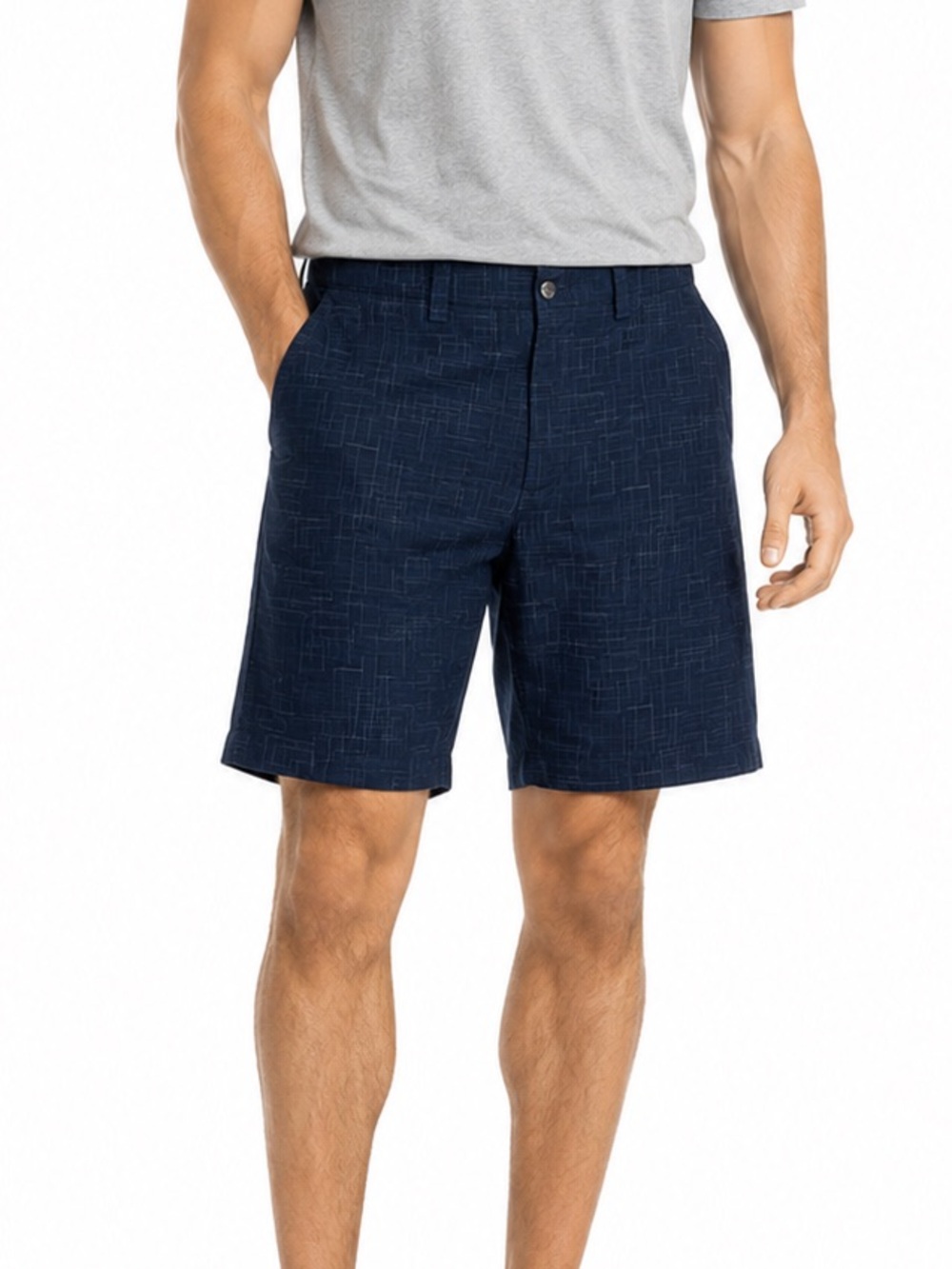 Callaway Men’s Blue Slash & Back Pocket Lightweight Golf Activewear Shor…